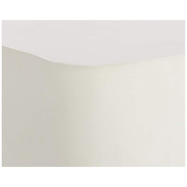 Image 6 Sunpan Dali End Table Large White more views