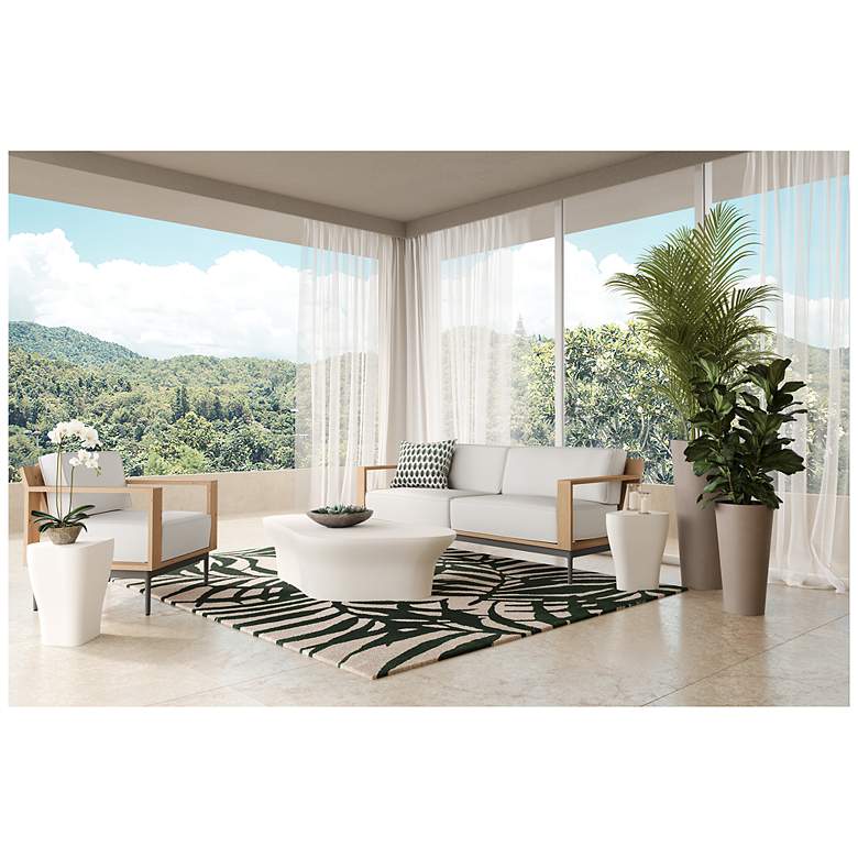 Image 7 Sunpan Dali End Table Small White more views