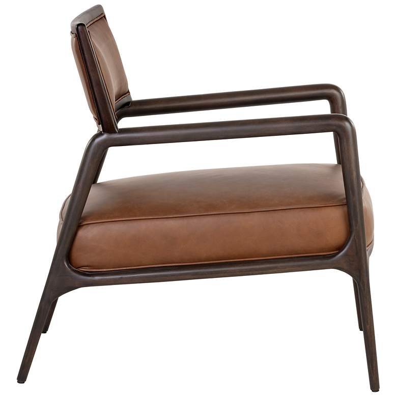 Image 3 Sunpan Damien Lounge Chair Vintage Caramel Leather more views