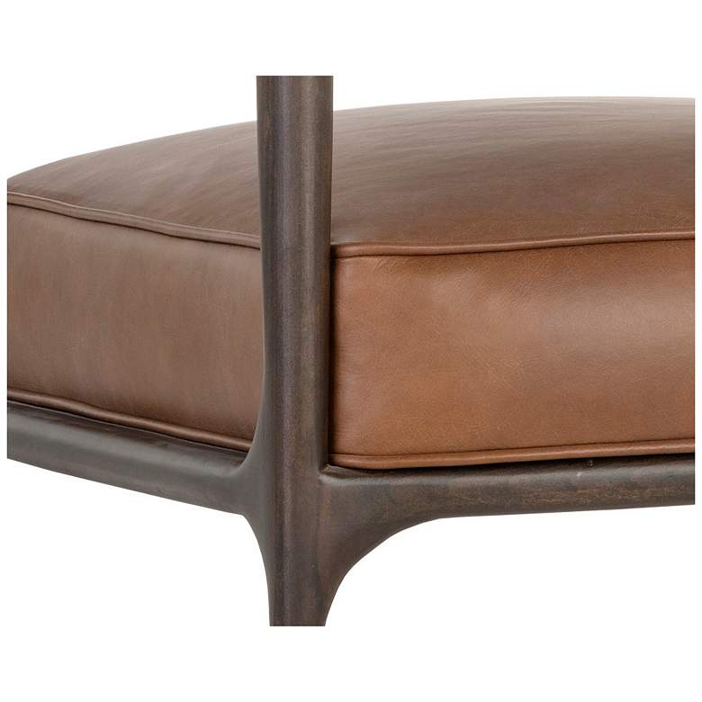 Image 6 Sunpan Damien Lounge Chair Vintage Caramel Leather more views