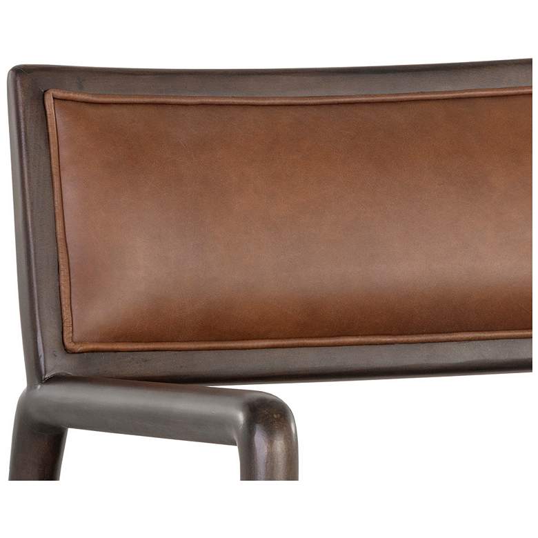 Image 7 Sunpan Damien Lounge Chair Vintage Caramel Leather more views