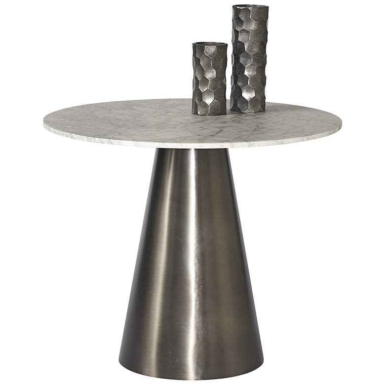 Image 1 Sunpan Damon Bistro Table Gunmetal 35.5"