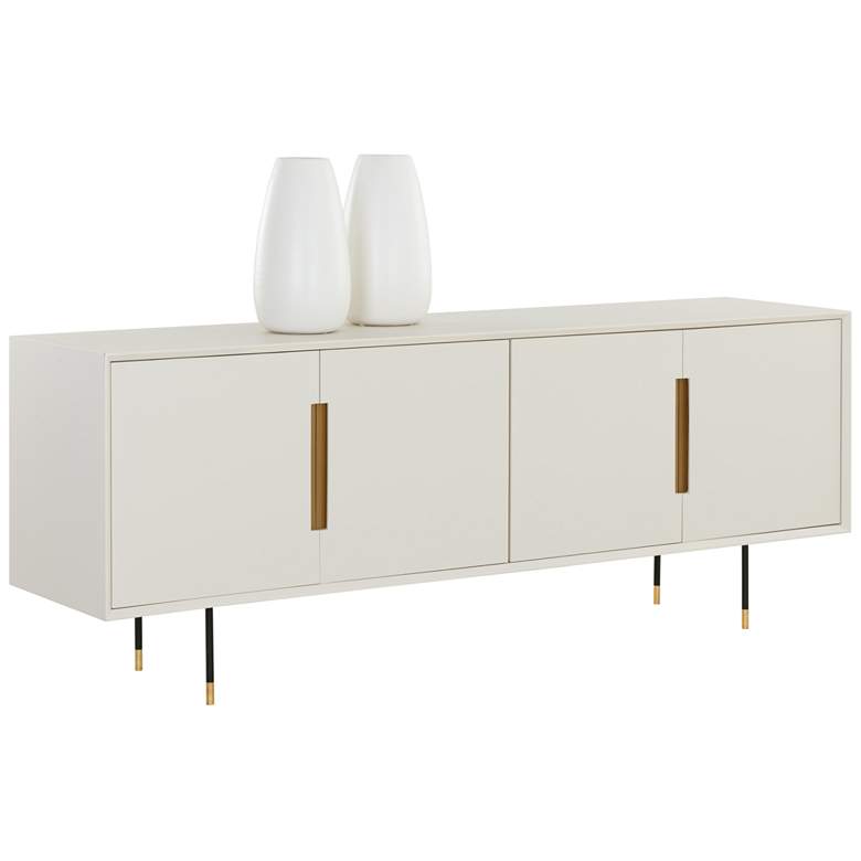 Image 1 Sunpan Danbury Sideboard Modern Cream