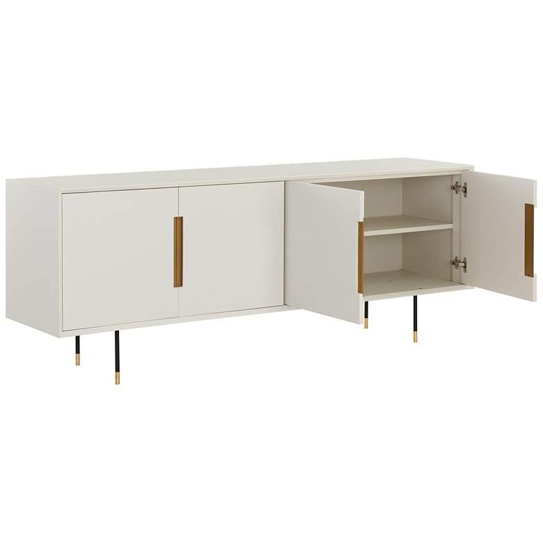 Image 3 Sunpan Danbury Sideboard Modern Cream more views
