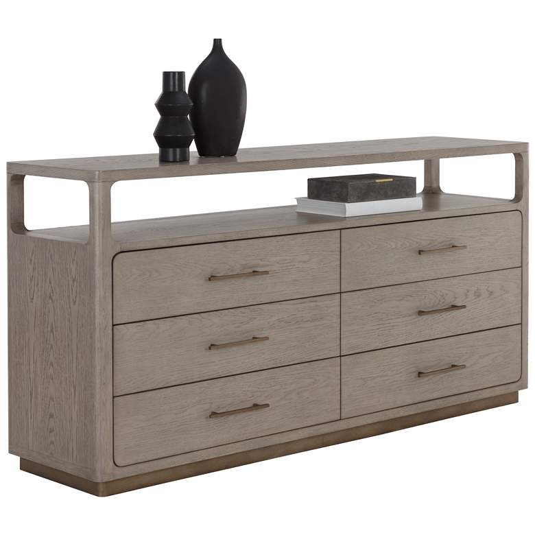 Image 1 Sunpan Danette Dresser Gray