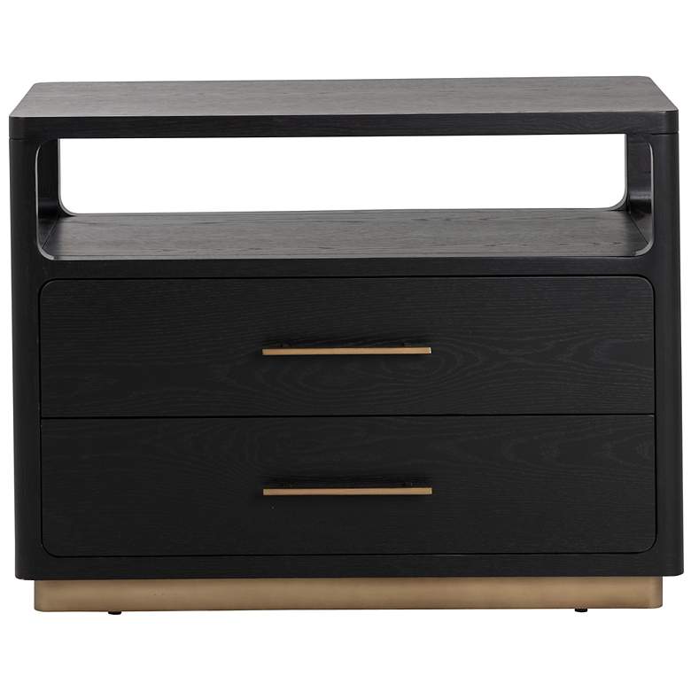 Image 4 Sunpan Danette Nightstand Black more views