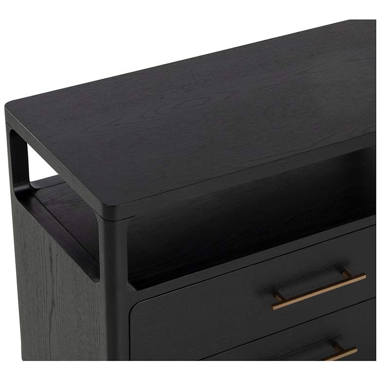 Image 5 Sunpan Danette Nightstand Black more views
