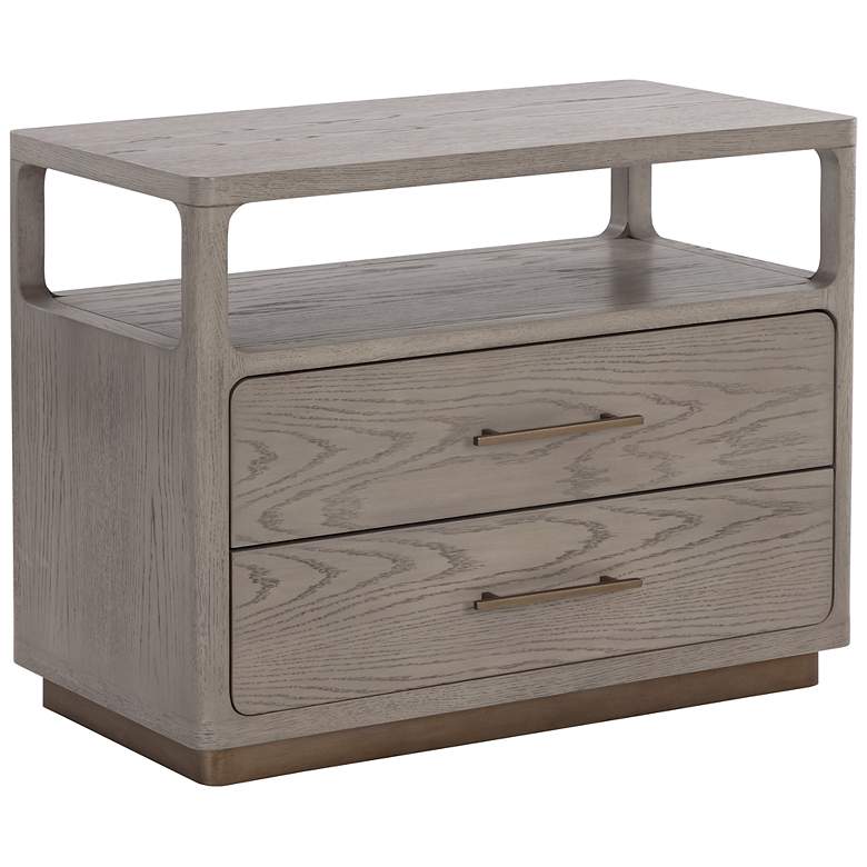 Image 2 Sunpan Danette Nightstand Gray more views