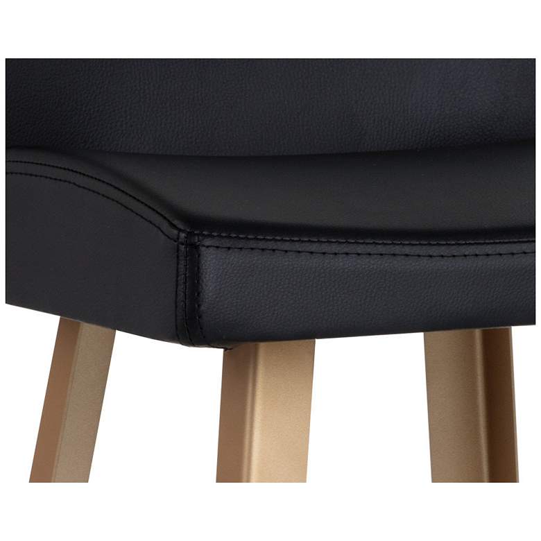 Image 6 Sunpan Dani Barstool Onyx more views