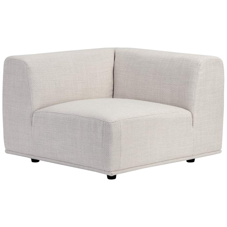 Image 1 Sunpan Darren Modular Corner Chair Moto Stucco