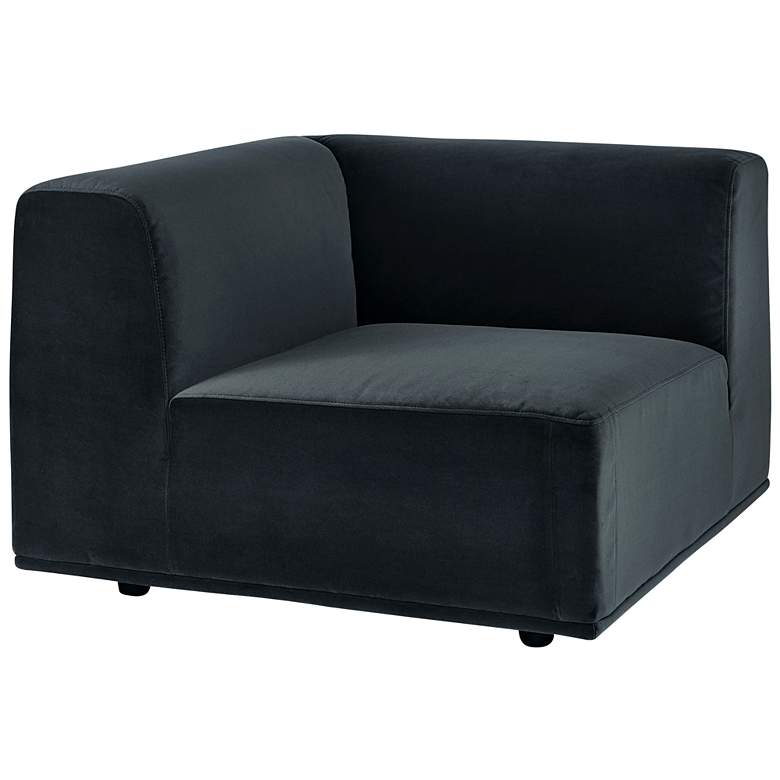 Image 1 Sunpan Darren Modular Corner Chair Smokescreen