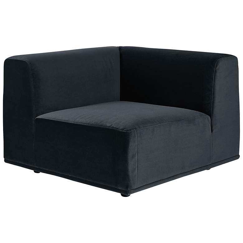 Image 2 Sunpan Darren Modular Corner Chair Smokescreen more views