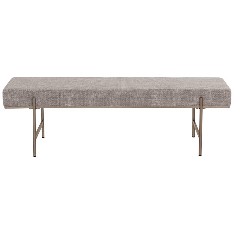 Image 2 Sunpan Davian Bench Chacha Limestone more views