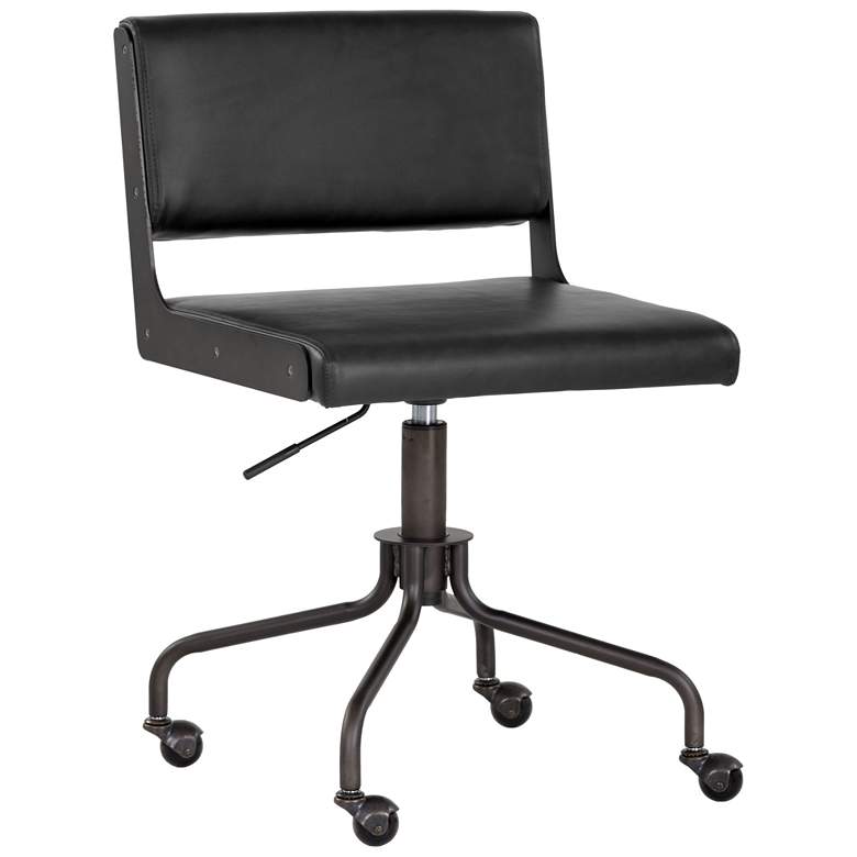 Image 1 Sunpan Davis Office Chair Dark Bronze Onyx