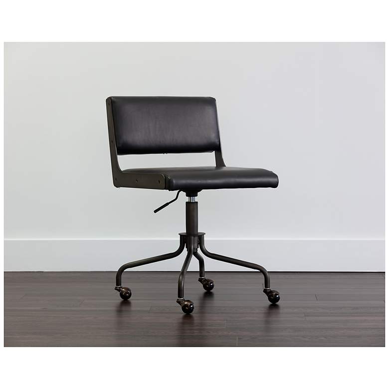 Image 4 Sunpan Davis Office Chair Dark Bronze Onyx more views
