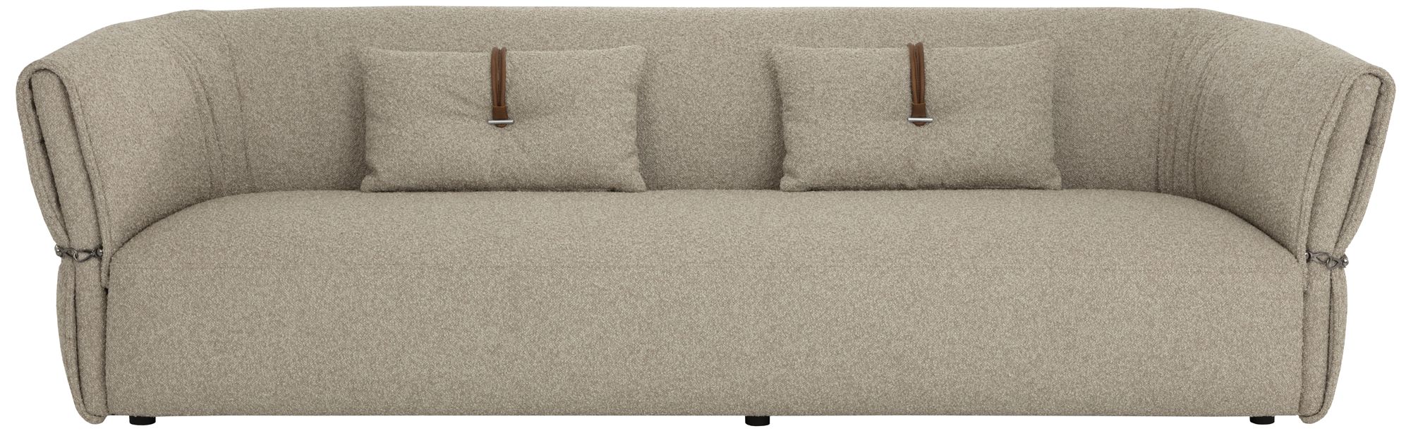 Image 3 Sunpan Davisville Sofa Santa Cruz Cappuccino more views