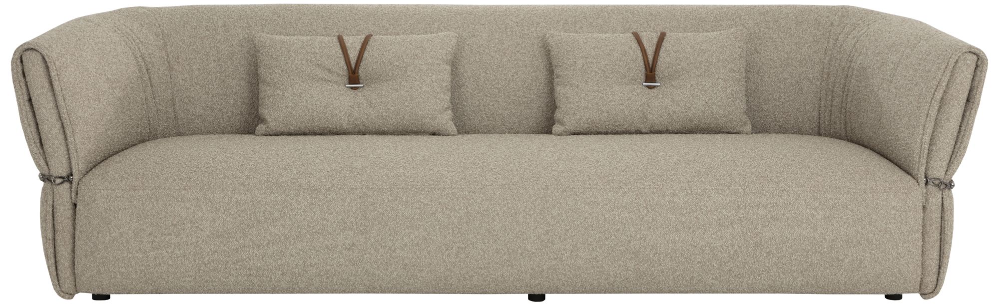 Image 4 Sunpan Davisville Sofa Santa Cruz Cappuccino more views