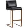 1_Sunpan Dean Barstool Antique Brass Cantina Black