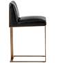 2_Sunpan Dean Counter Stool Antique Brass Cantina Black more views