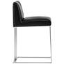 2_Sunpan Dean Counter Stool Stainless Steel Cantina Black more views