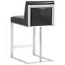 3_Sunpan Dean Counter Stool Stainless Steel Cantina Black more views