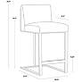5_Sunpan Dean Counter Stool Stainless Steel Cantina Black more views