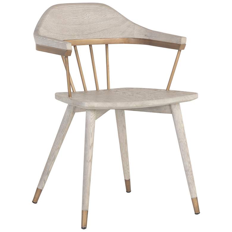 Image 1 Sunpan Demi Dining Armchair Gray
