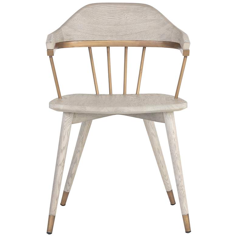 Image 3 Sunpan Demi Dining Armchair Gray more views