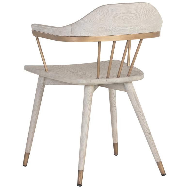 Image 5 Sunpan Demi Dining Armchair Gray more views