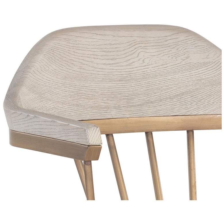 Image 7 Sunpan Demi Dining Armchair Gray more views