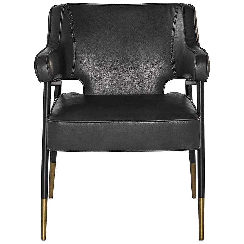 Image 3 Sunpan Derome Dining Armchair Bravo Portabella more views