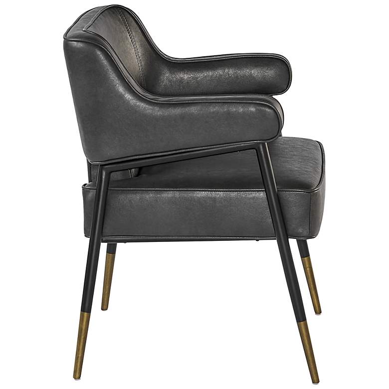 Image 4 Sunpan Derome Dining Armchair Bravo Portabella more views