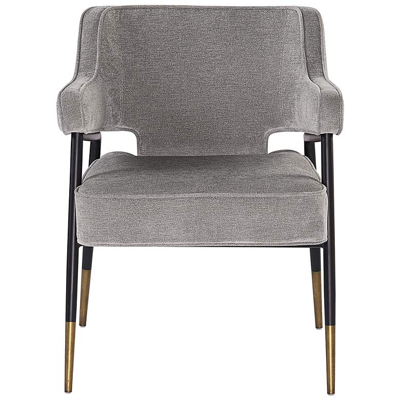 Image 3 Sunpan Derome Dining Armchair Polo Club Stone more views