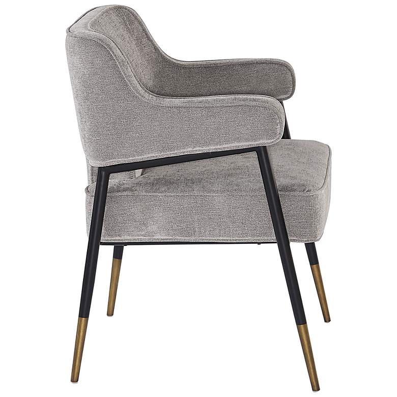 Image 4 Sunpan Derome Dining Armchair Polo Club Stone more views