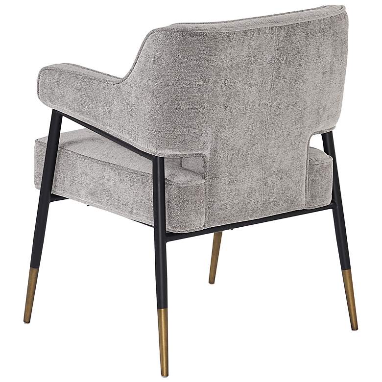 Image 5 Sunpan Derome Dining Armchair Polo Club Stone more views