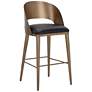 1_Sunpan Dezirae Barstool Antique Brass Charcoal Black Leather
