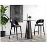 5_Sunpan Dezirae Barstool Black Cognac Leather more views