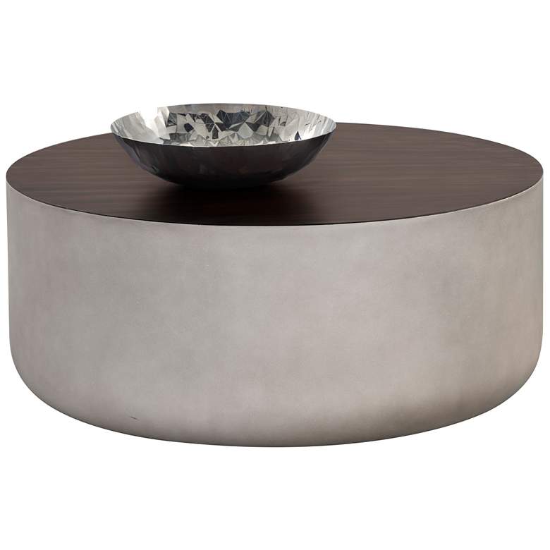 Image 1 Sunpan Diaz Coffee Table Gray Wood Grain Brown