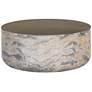 2_Sunpan Diaz Coffee Table Marble Look Antique Brass more views