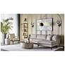 7_Sunpan Diaz Coffee Table Marble Look Antique Brass more views
