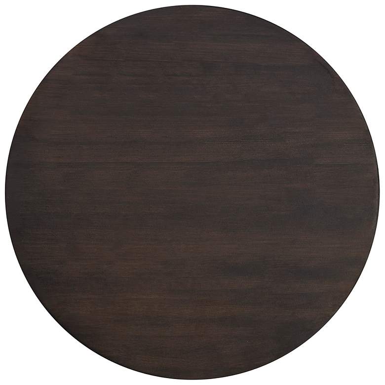 Image 3 Sunpan Diaz End Table Gray Wood Grain Brown more views