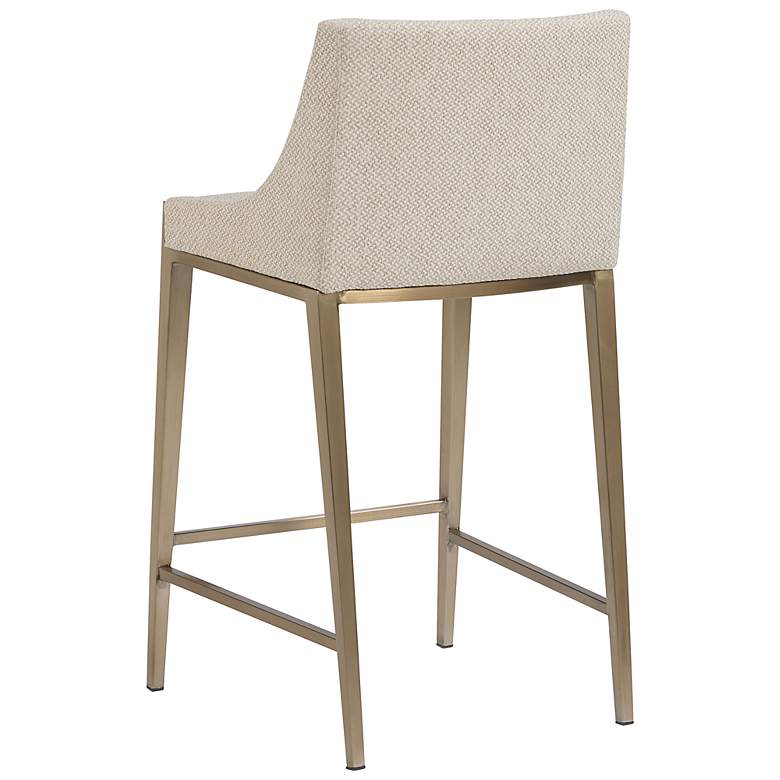 Image 4 Sunpan Dionne Counter Stool Monument Oatmeal more views