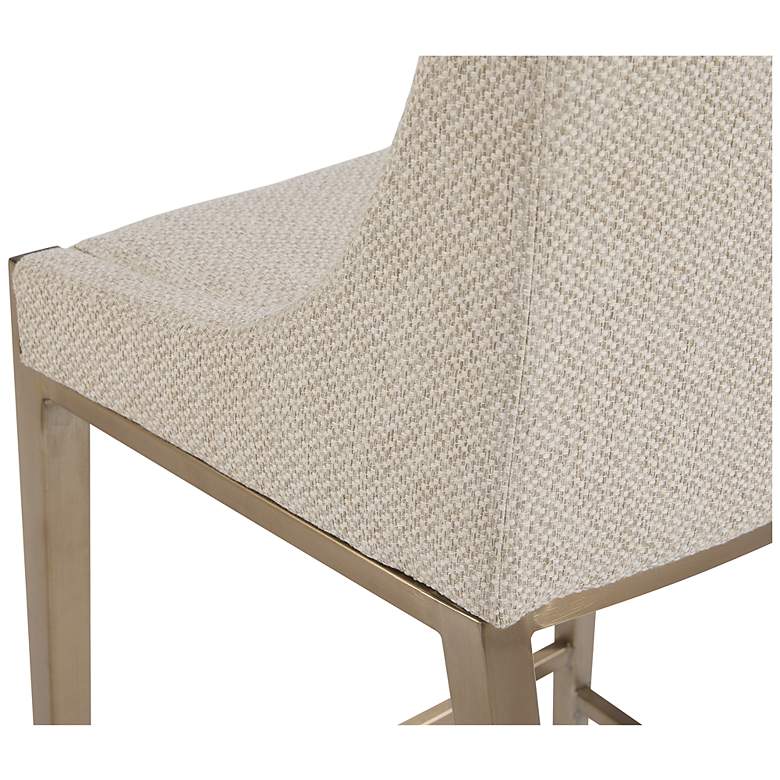 Image 6 Sunpan Dionne Counter Stool Monument Oatmeal more views