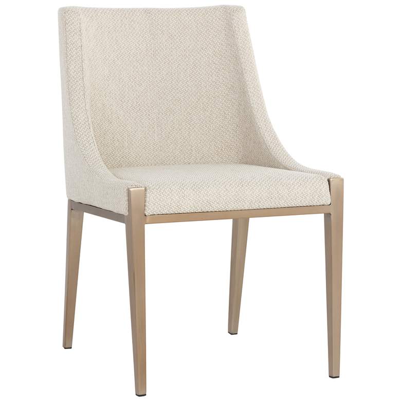 Image 1 Sunpan Dionne Dining Chair Monument Oatmeal