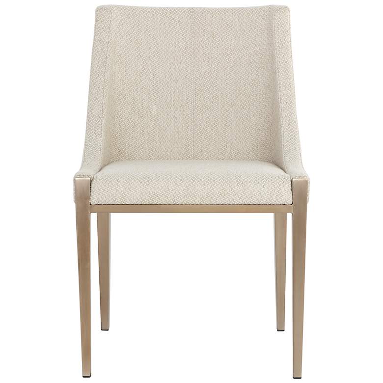 Image 3 Sunpan Dionne Dining Chair Monument Oatmeal more views