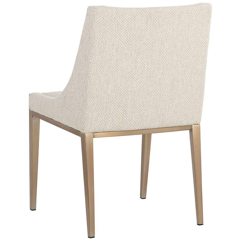 Image 5 Sunpan Dionne Dining Chair Monument Oatmeal more views