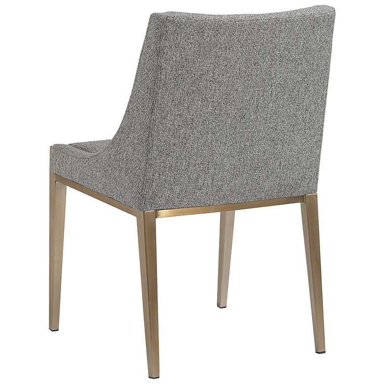 Image 5 Sunpan Dionne Dining Chair Monument Pebble more views
