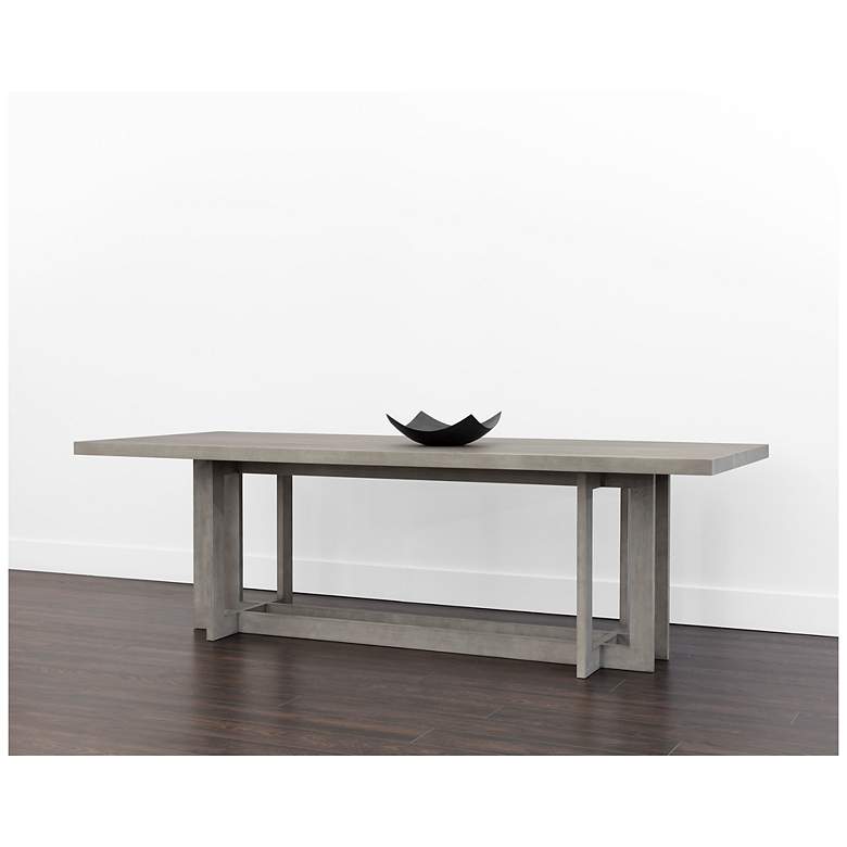 Image 4 Sunpan Disera Dining Table Ash Gray 96" more views