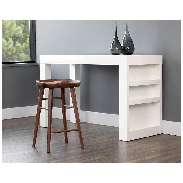 Image 5 Sunpan Dominic Counter Stool Walnut more views