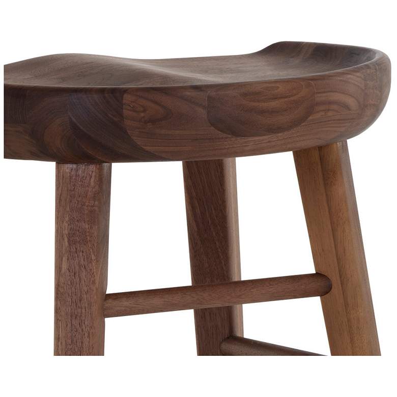 Image 7 Sunpan Dominic Counter Stool Walnut more views